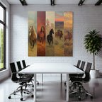 Horses in Art of Various Styles and Settings