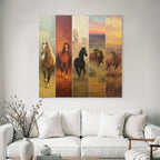 Horses in Art of Various Styles and Settings