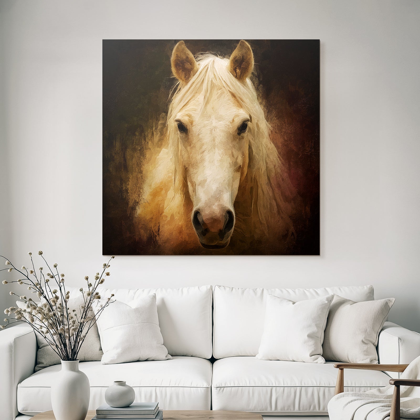 Horse face painting template