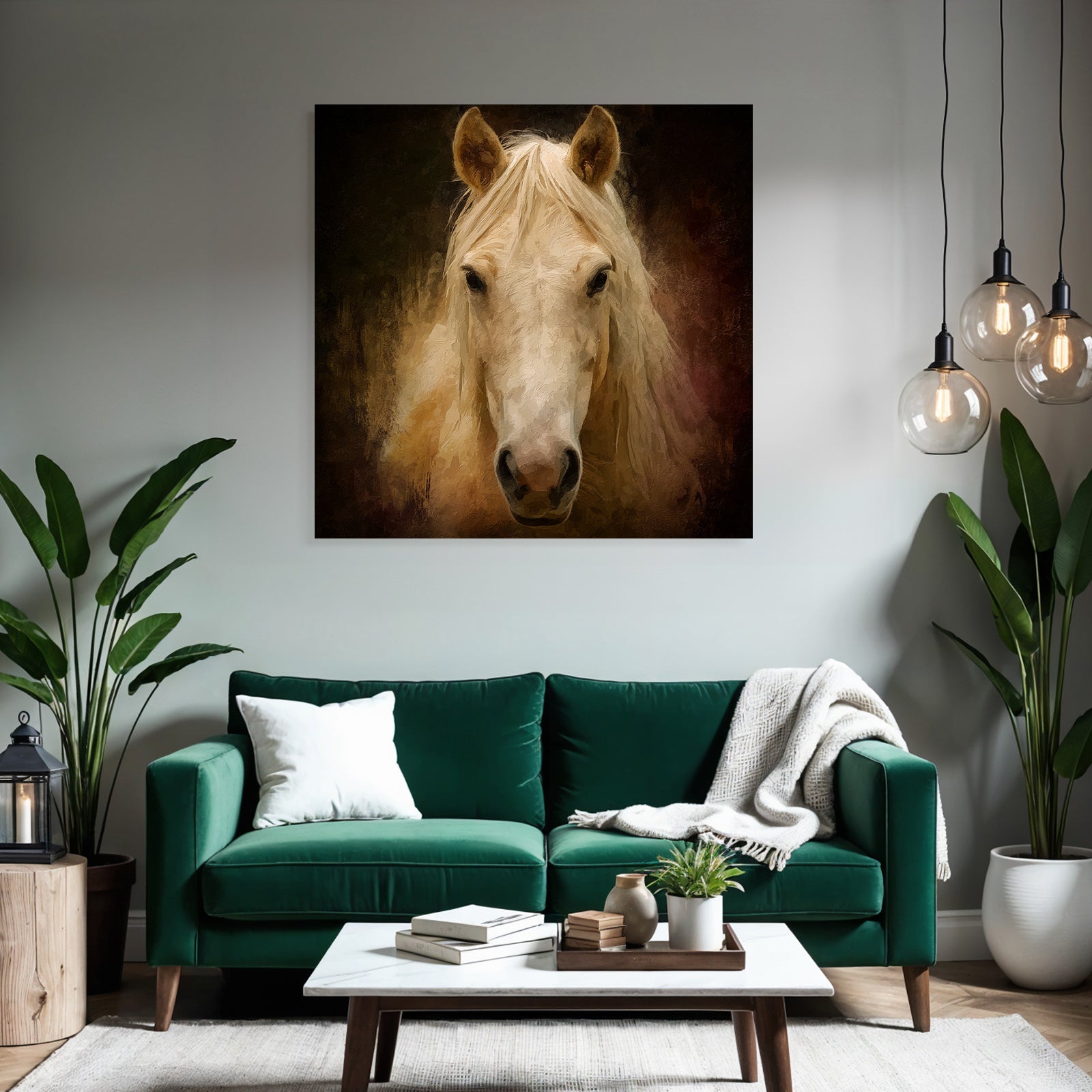 Horse face painting template