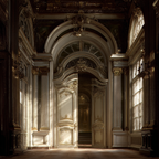Prunkvoller Innenraum Mit Ornamentaler Architektur | Klassisch | Einrichtungsstile