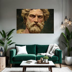 Bearded Man Portrait Oil Painting E Figuren