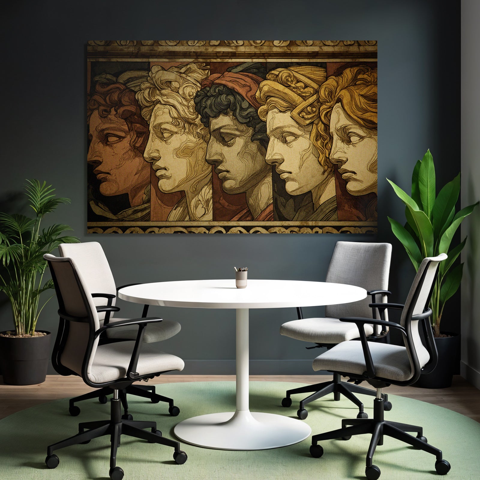 E Bueste Profils Haarschnitt Inspiration Antike Kunst