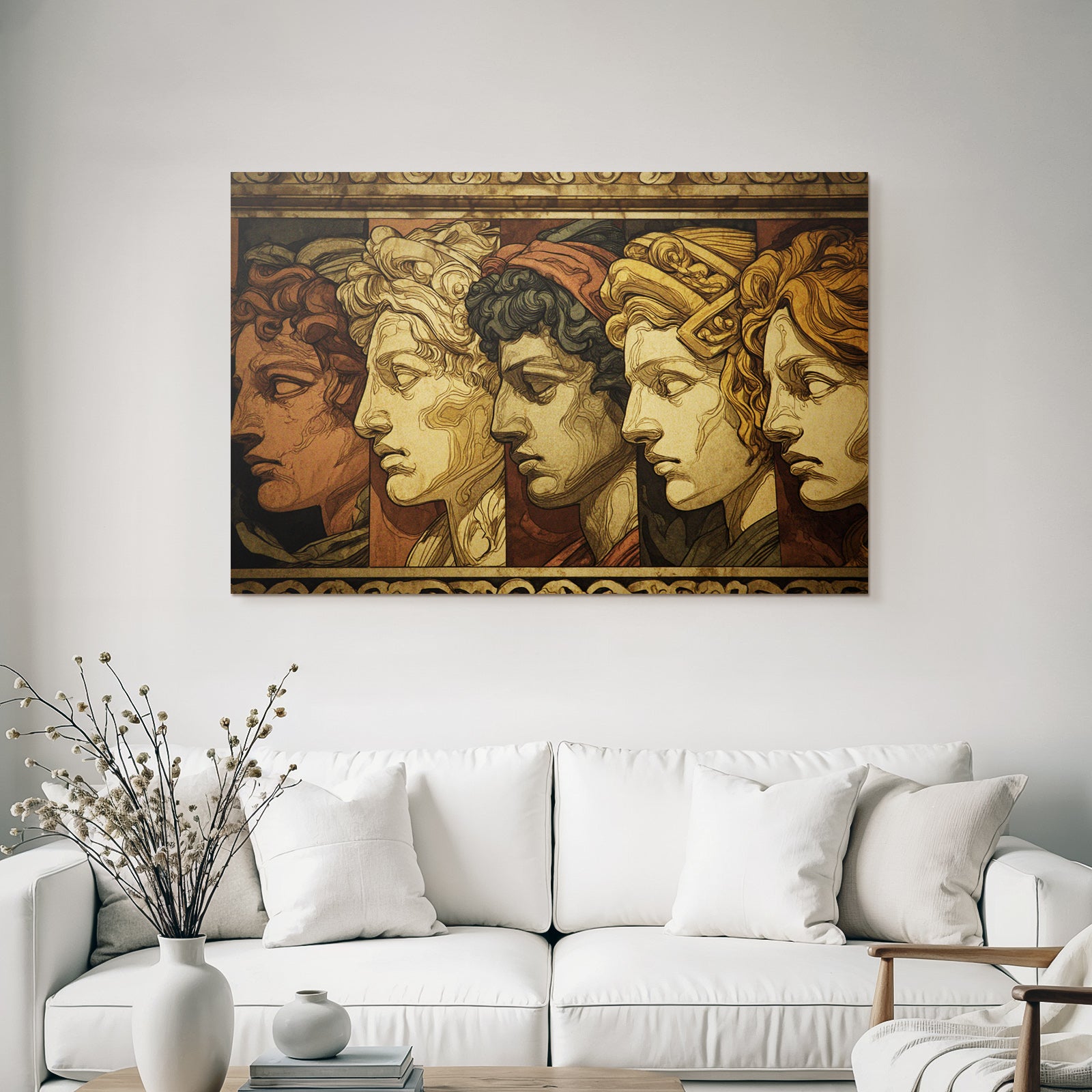 E Bueste Profils Haarschnitt Inspiration Antike Kunst