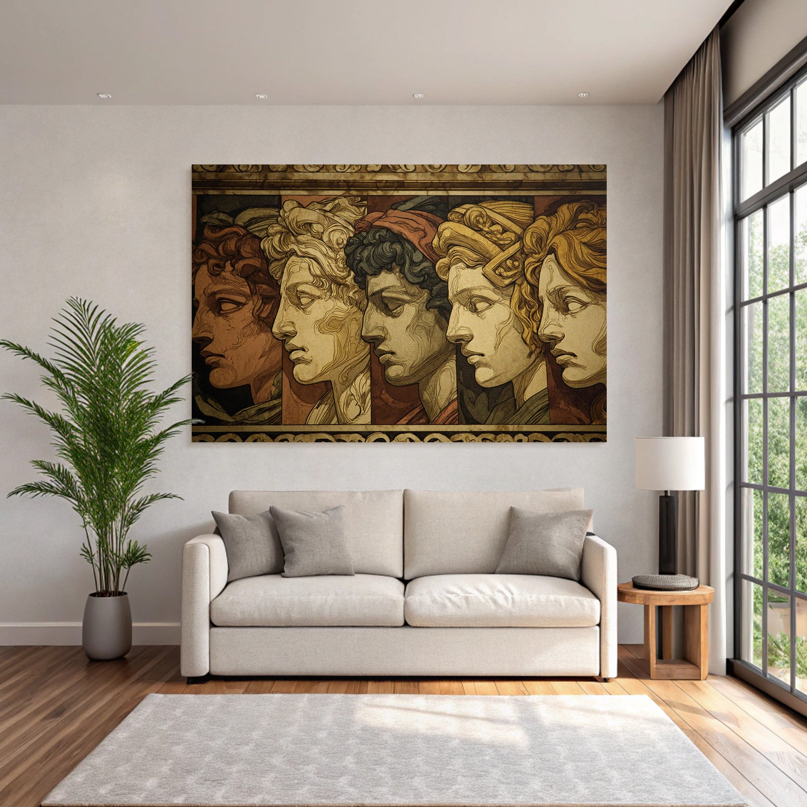 E Bueste Profils Haarschnitt Inspiration Antike Kunst