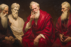 E Figuren Philosophen Im Dialog | Klassisch | Einrichtungsstile