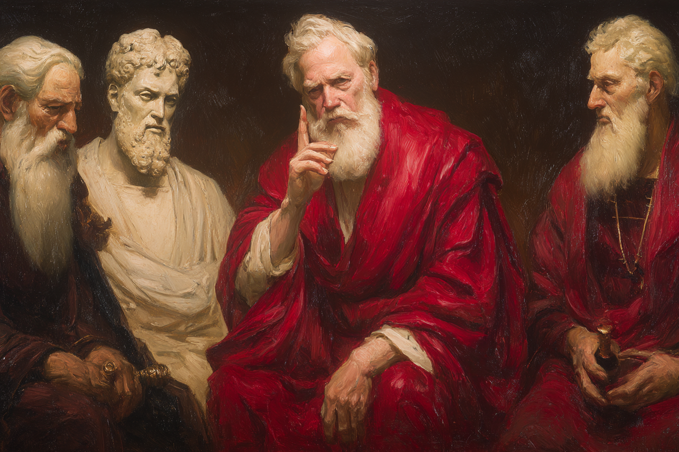 E Figuren Philosophen Im Dialog | Klassisch | Einrichtungsstile
