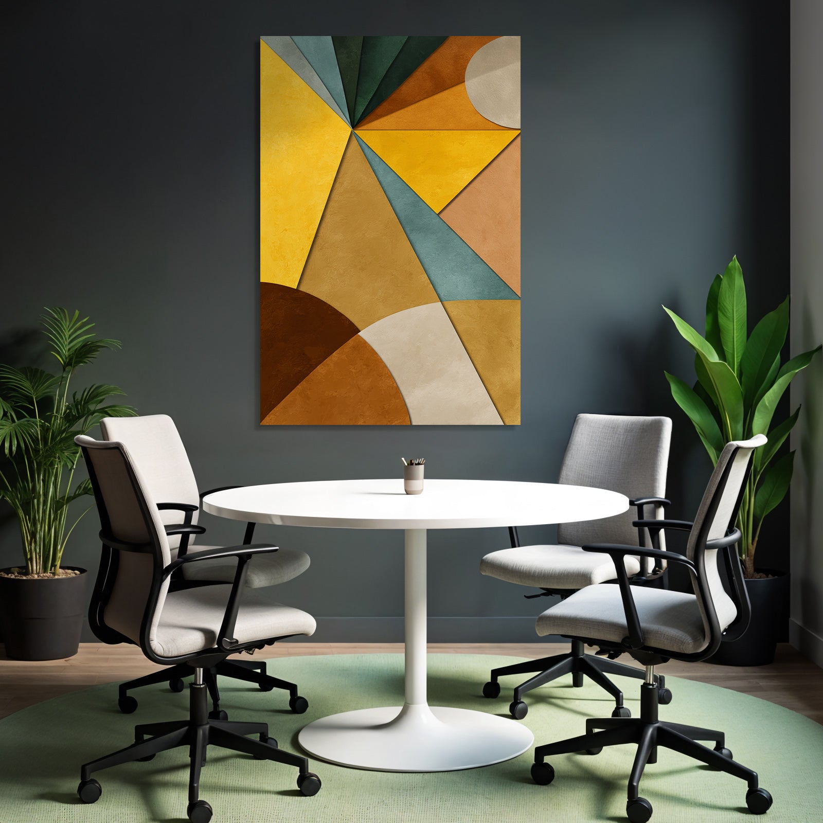 Abstract Design Vielfalt Farbformen