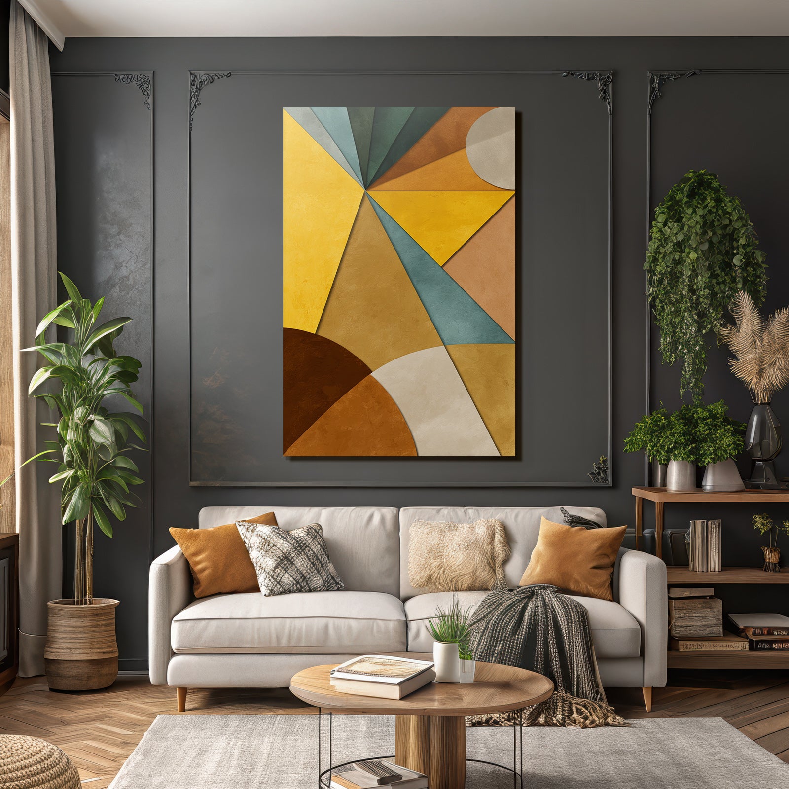Abstract Design Vielfalt Farbformen