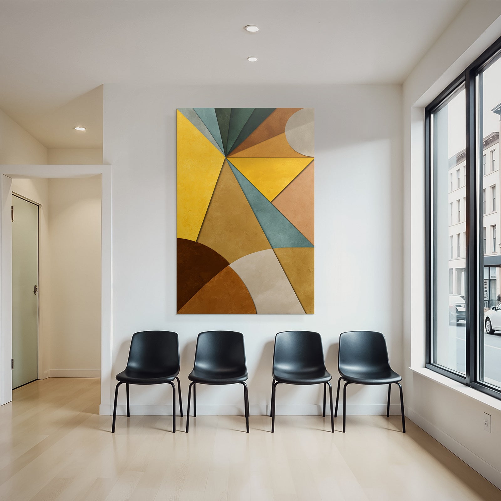 Abstract Design Vielfalt Farbformen
