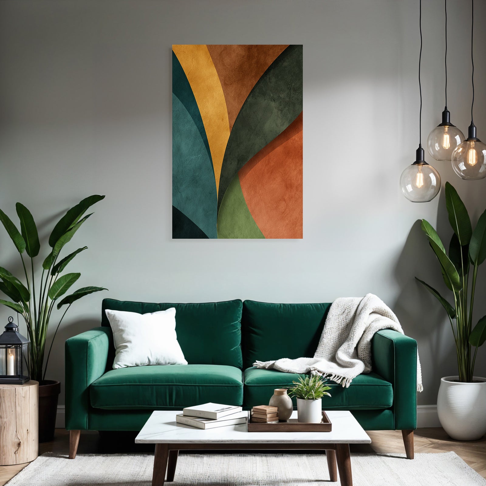 Abstractdesignkurvigeformenintegriertefarbenstruktur