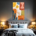 Abstrahierte Kunst Mit Formen Und Farben Texture Jpg