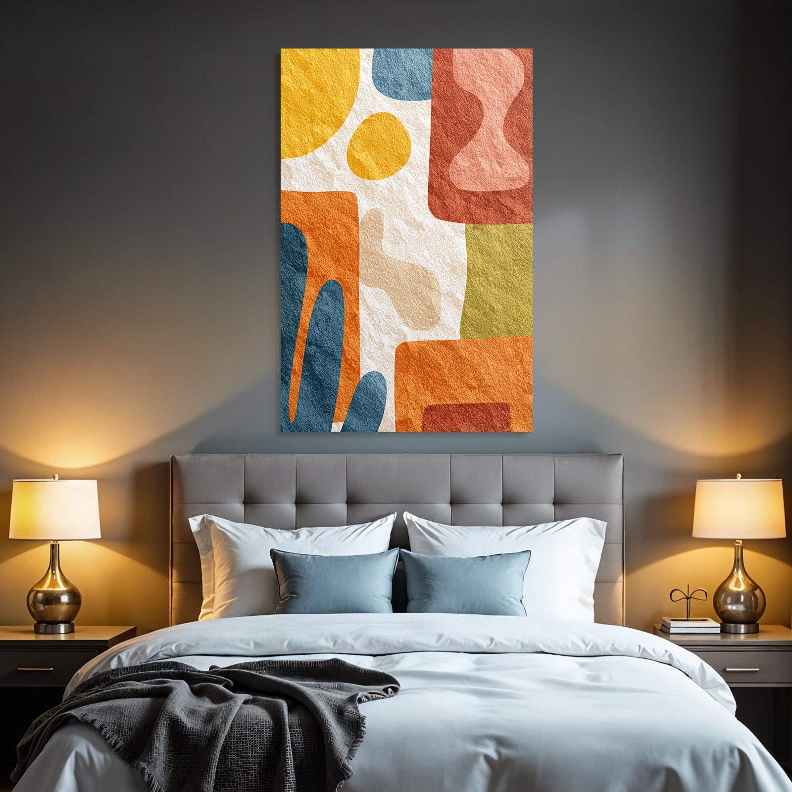 Abstrahierte Kunst Mit Formen Und Farben Texture Jpg