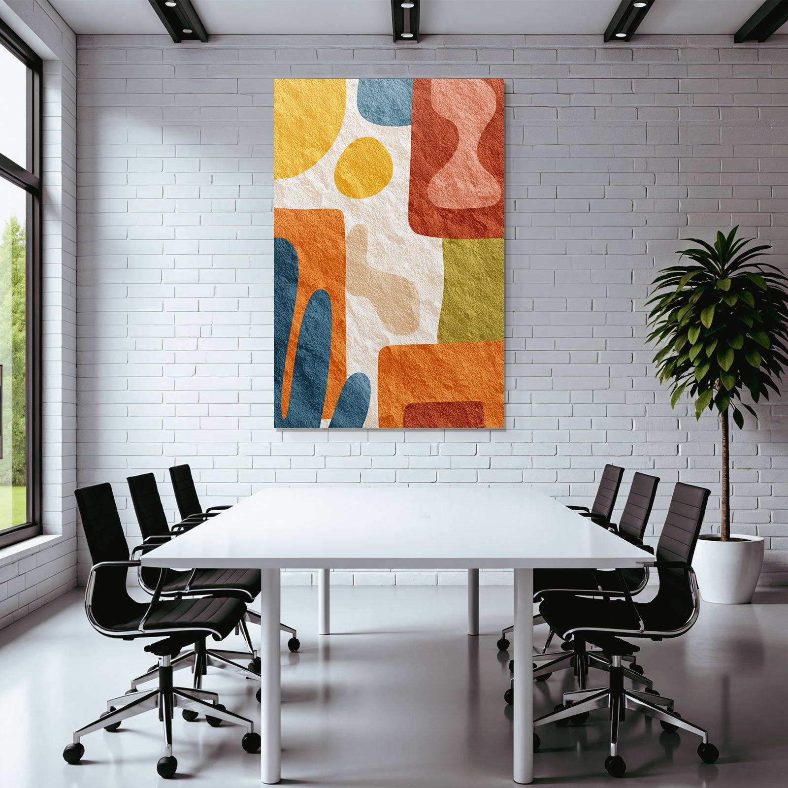 Abstrahierte Kunst Mit Formen Und Farben Texture Jpg
