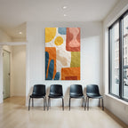 Abstrahierte Kunst Mit Formen Und Farben Texture Jpg