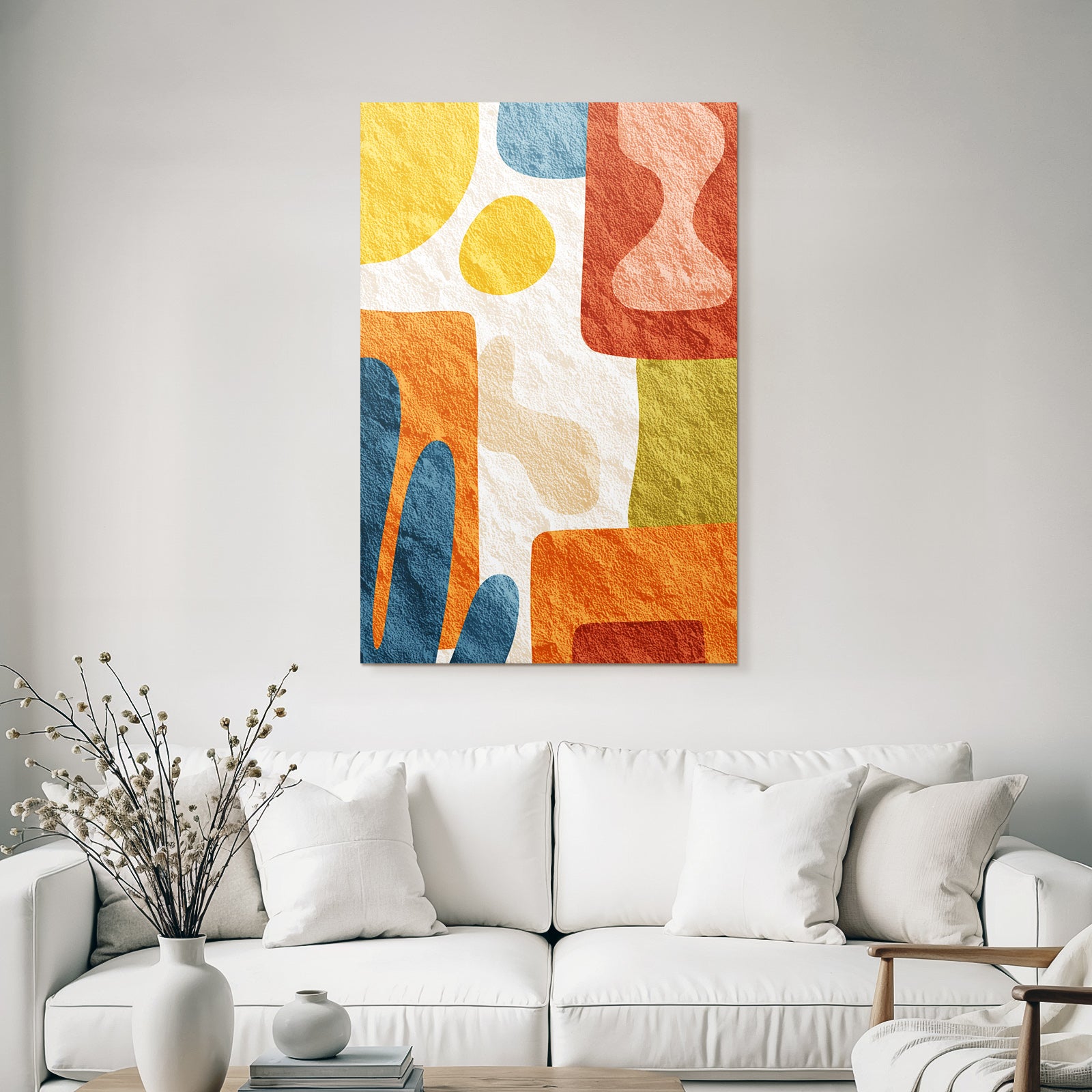 Abstrahierte Kunst Mit Formen Und Farben Texture Jpg