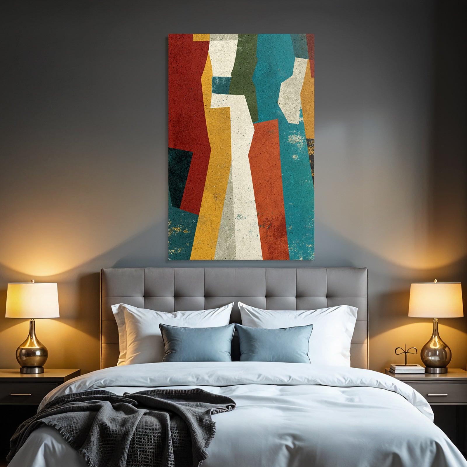Abstrakte Geometrische Formen Moderne Kunst Design