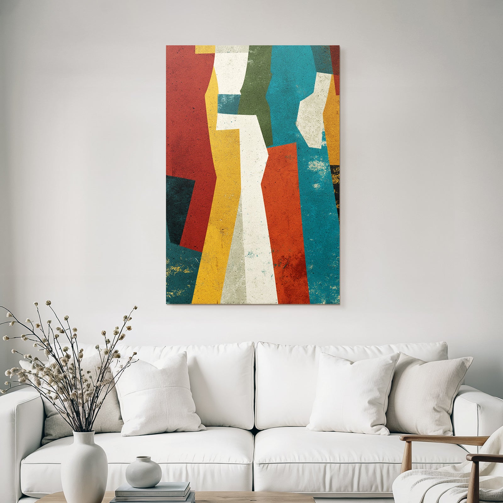 Abstrakte Geometrische Formen Moderne Kunst Design
