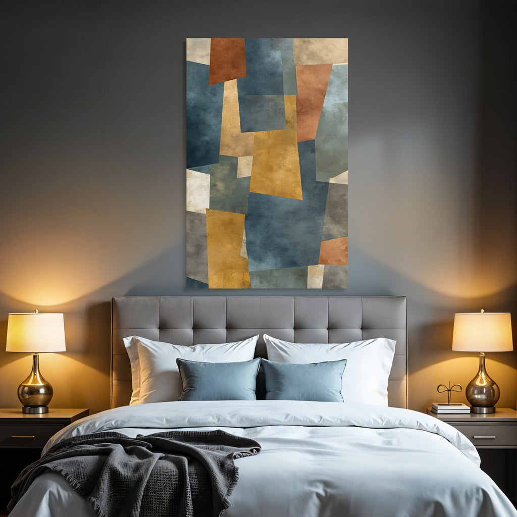 Abstract Shape Colorful Shapes Textured