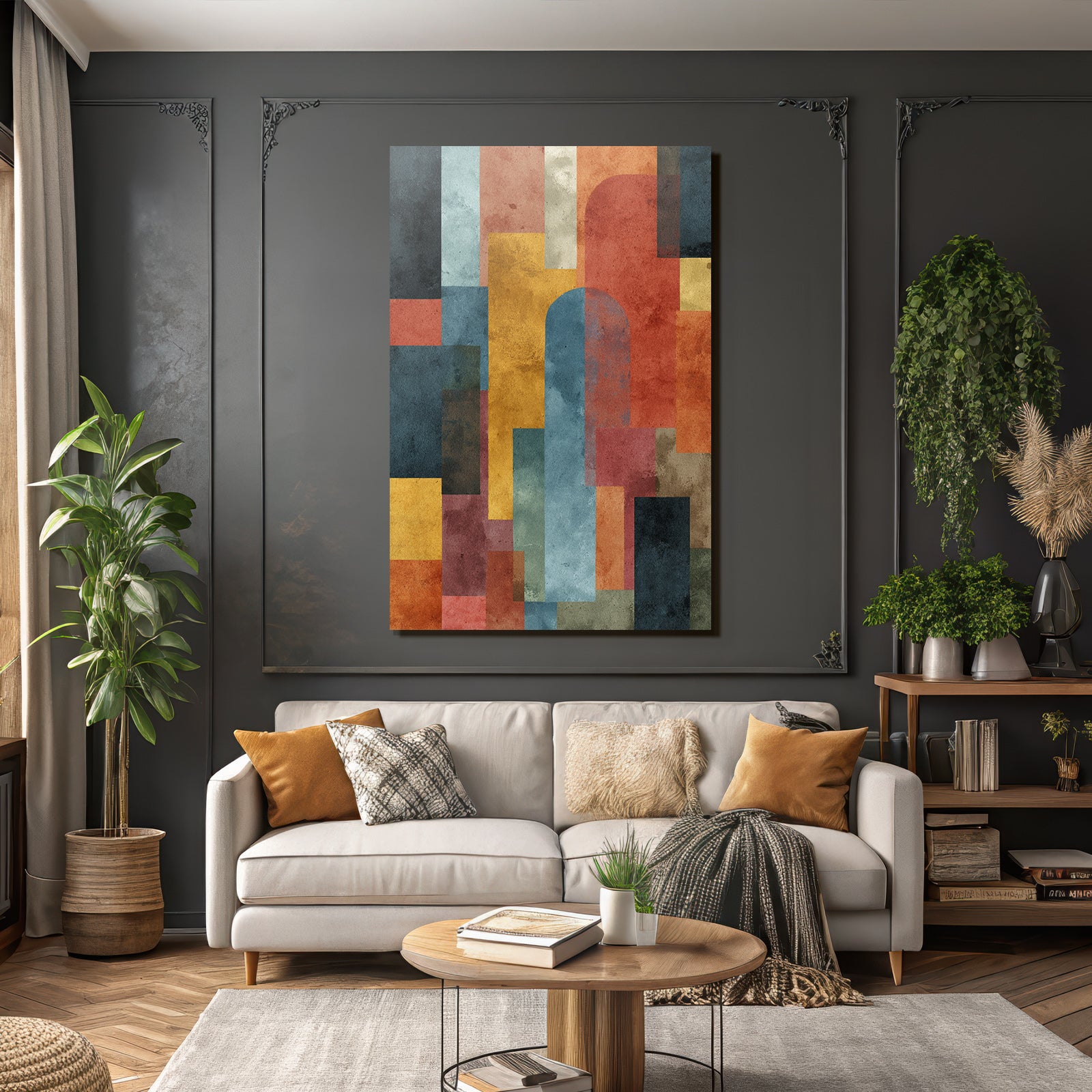 Abstract Composition Modern Art