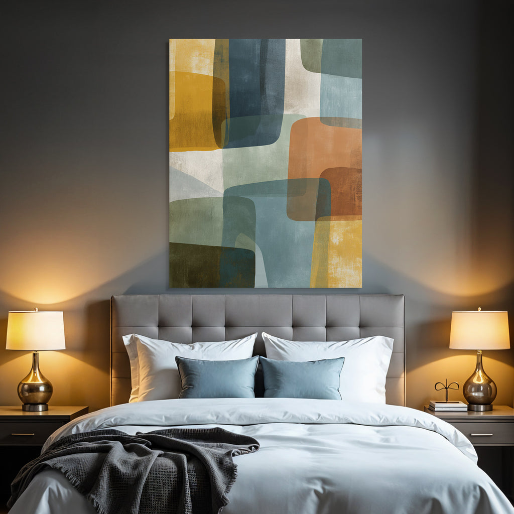 Abstract Art Colorful Shapes