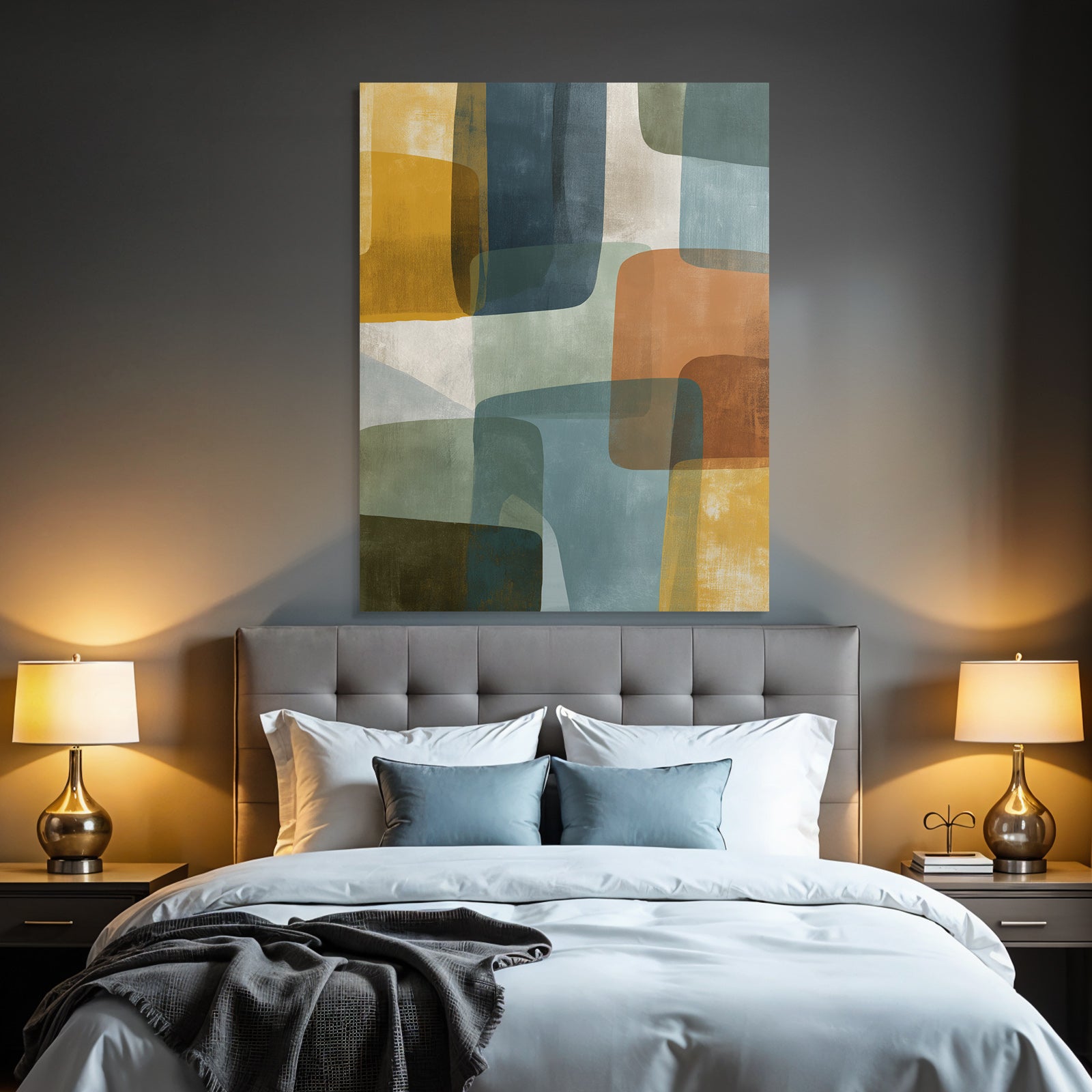 Abstract Art Colorful Shapes