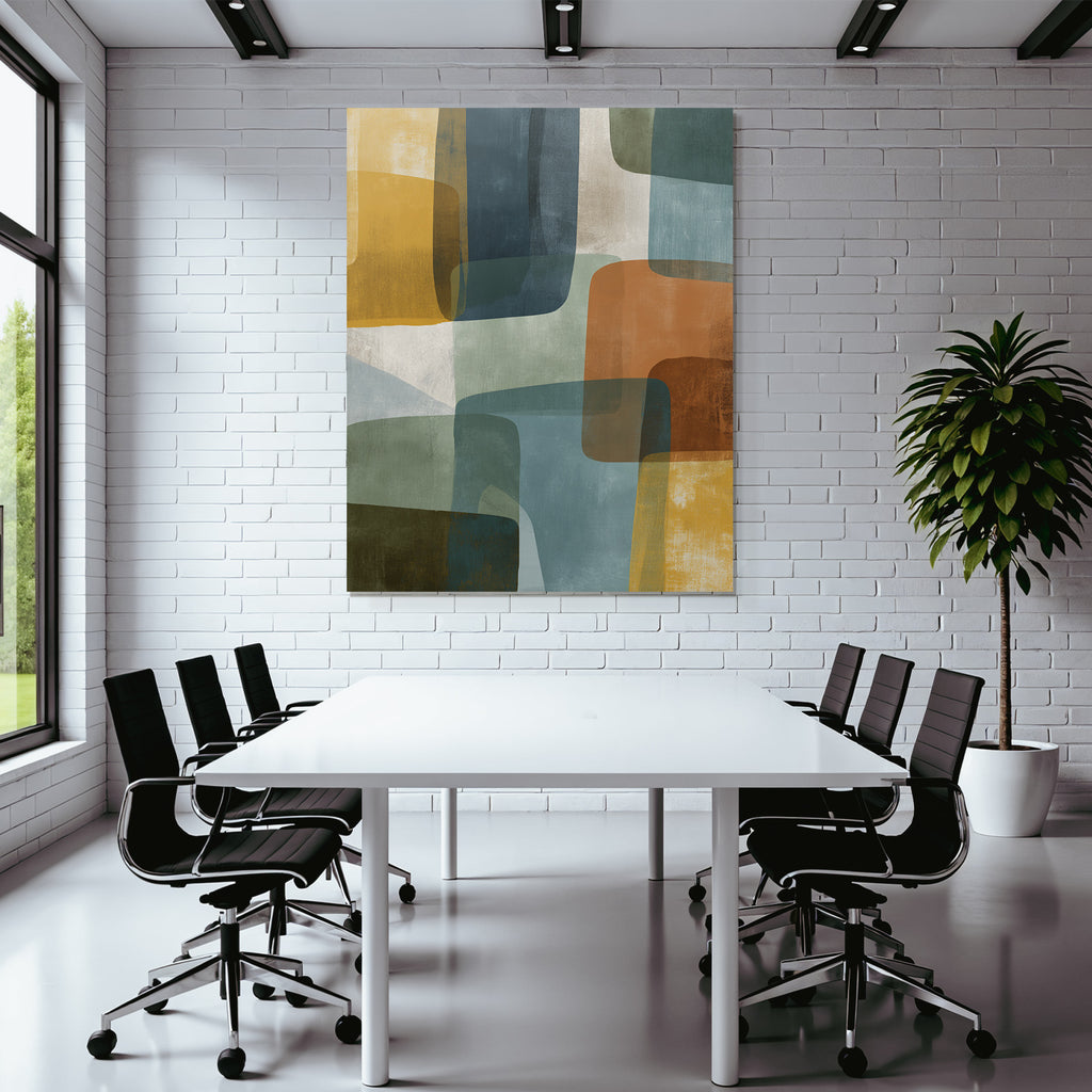 Abstract Art Colorful Shapes