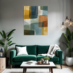 Abstract Art Colorful Shapes