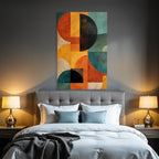 Abstrakte Kunst Geometrische Formen Farben