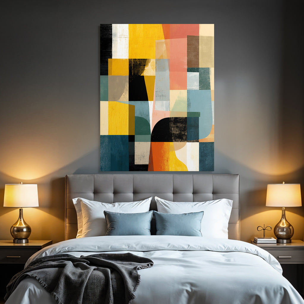 Abstrakte Kunst Moderne Farben Formen