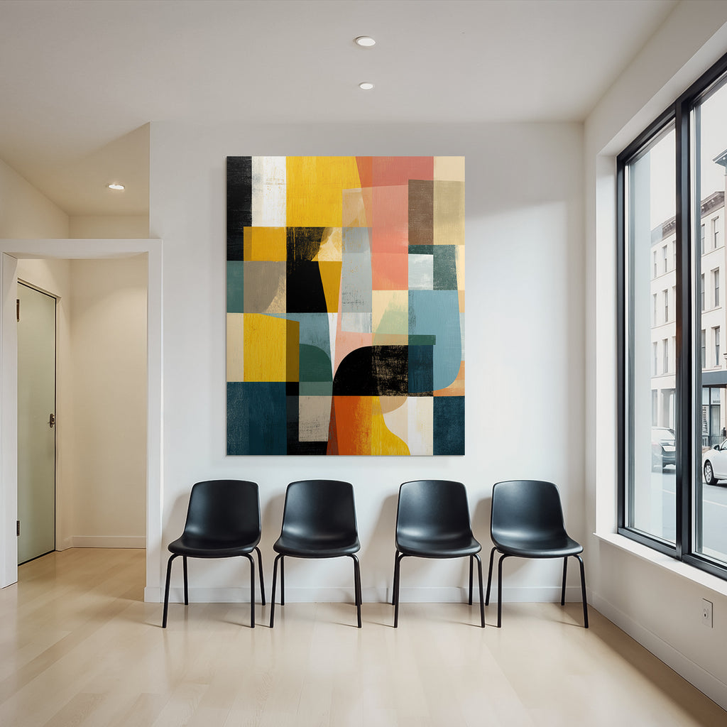 Abstrakte Kunst Moderne Farben Formen