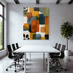Abstraktes Design Ausfarbigen Formen
