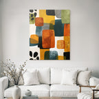 Abstraktes Design Ausfarbigen Formen
