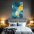 Abstract Design Colors Blue Yellow Green