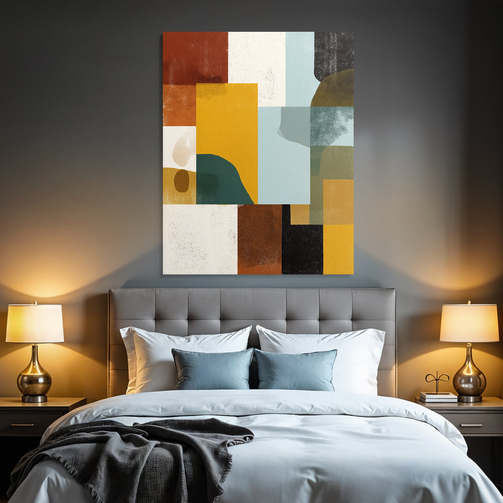 Abstract design Colorful shapes