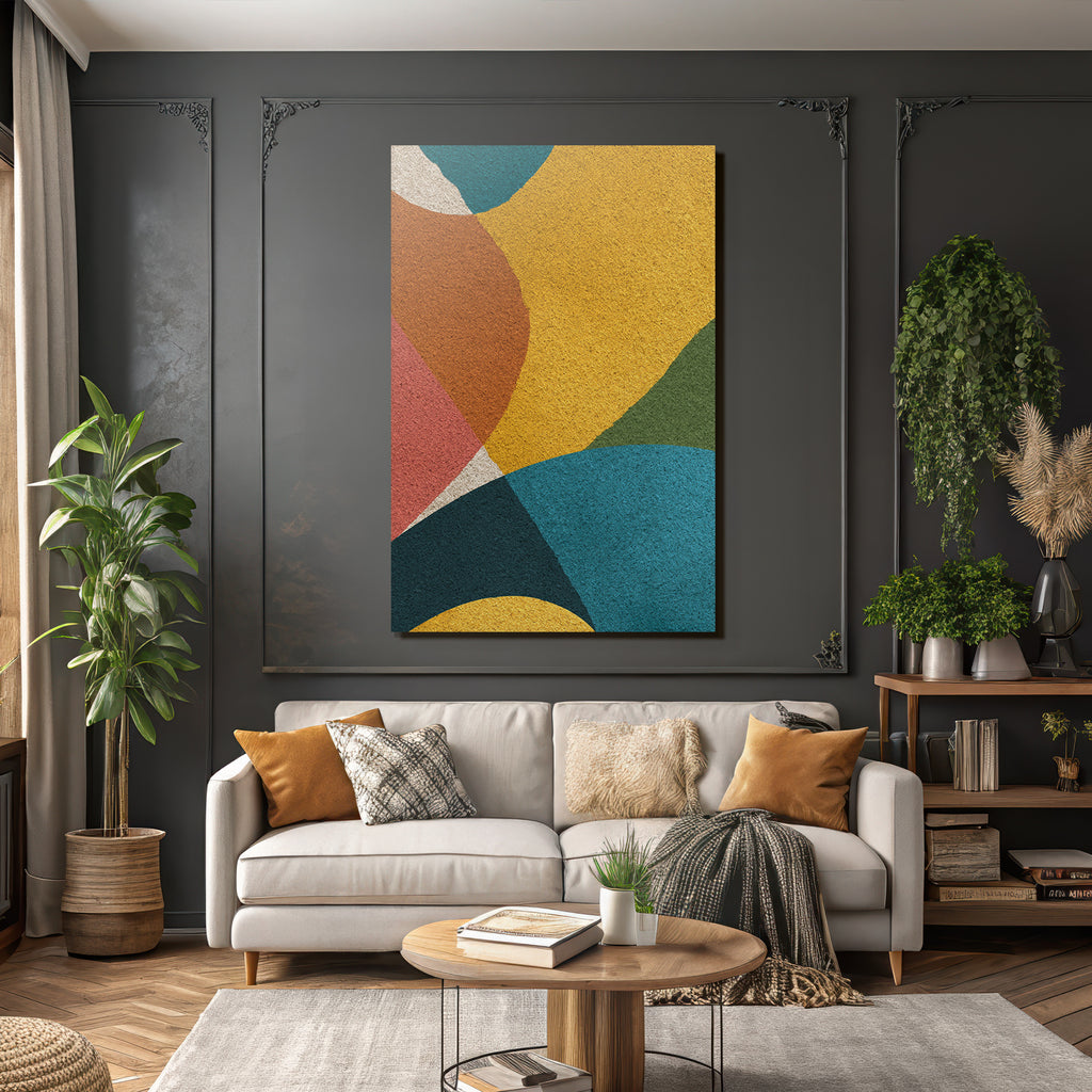 Abstract design Colorful shapes Textures