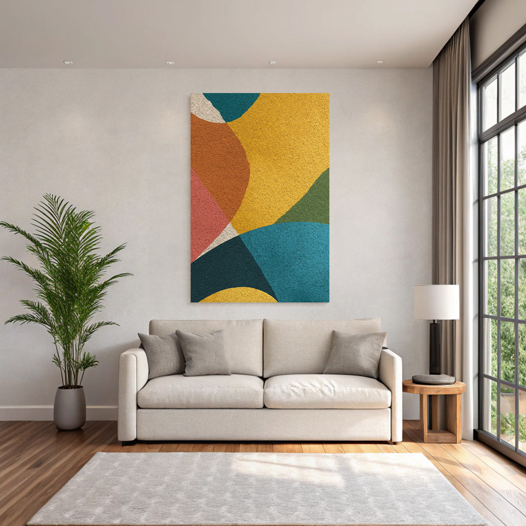Abstract design Colorful shapes Textures