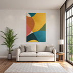 Abstract design Colorful shapes Textures