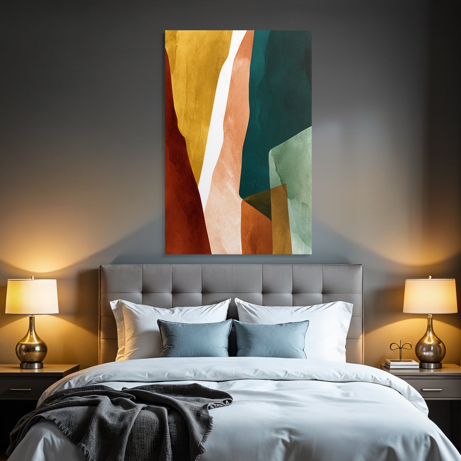 Abstraktes Design Mit Forms Hues