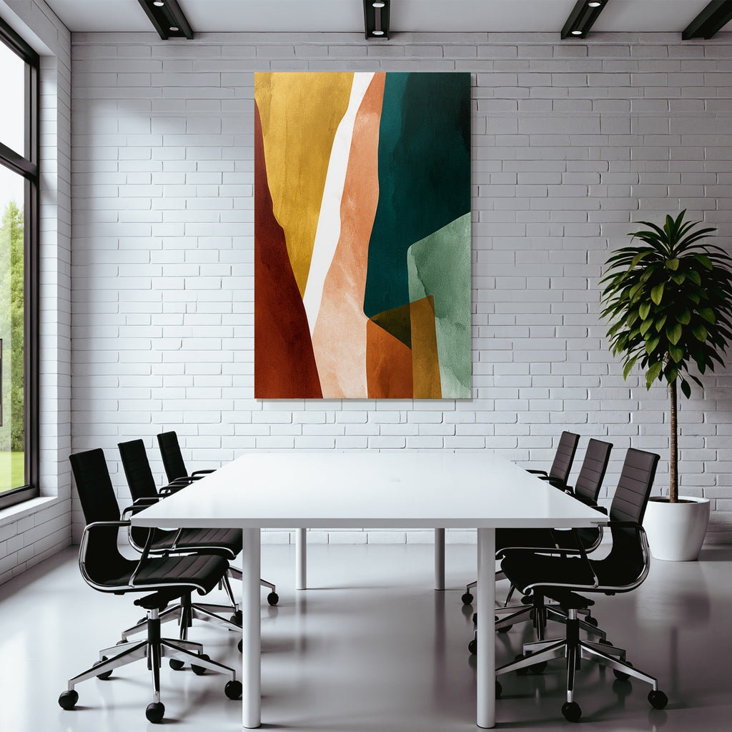 Abstraktes Design Mit Forms Hues