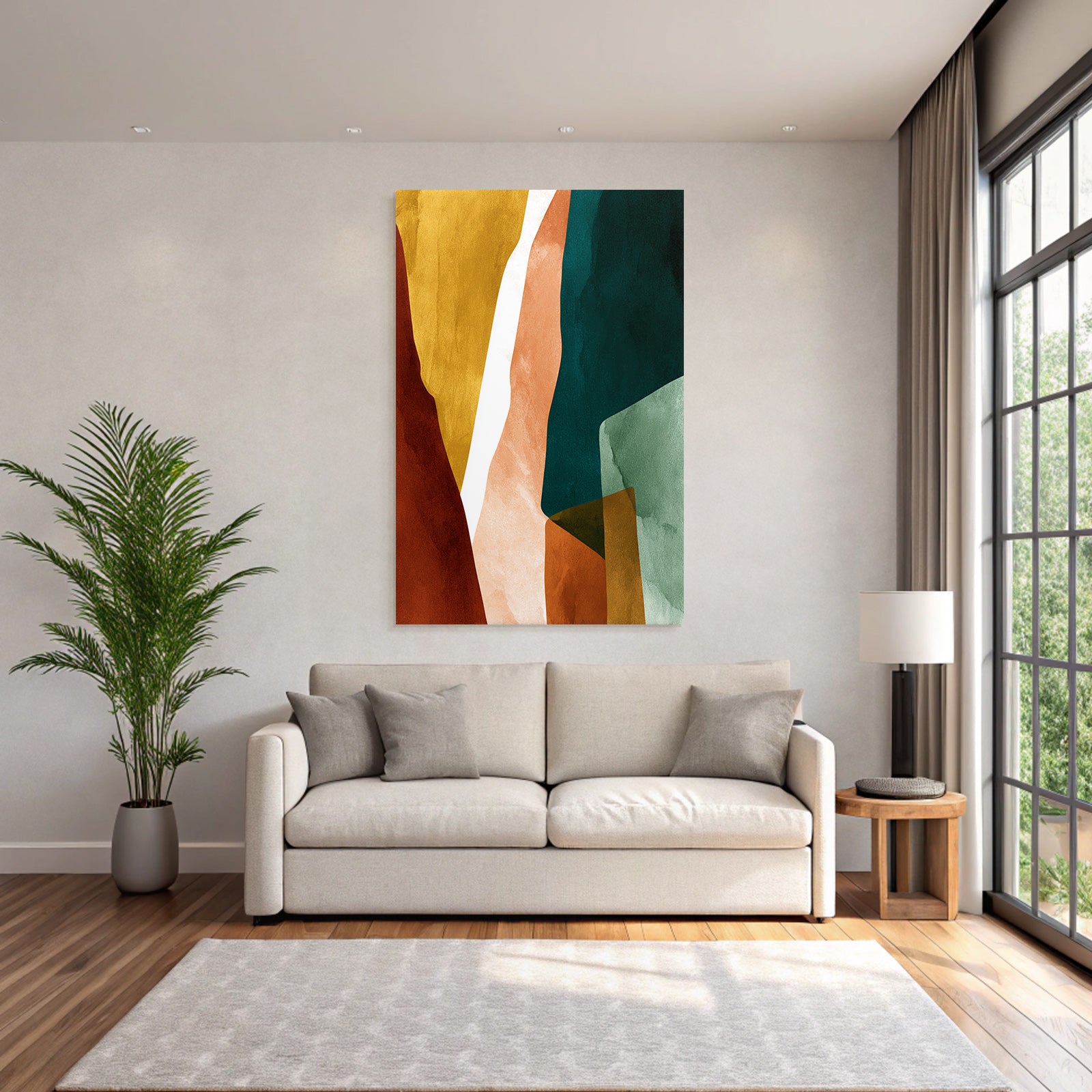 Abstraktes Design Mit Forms Hues