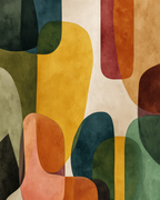 Abstraktes Design Mit Organischen Formen | Mid Century Modern | Einrichtungsstile