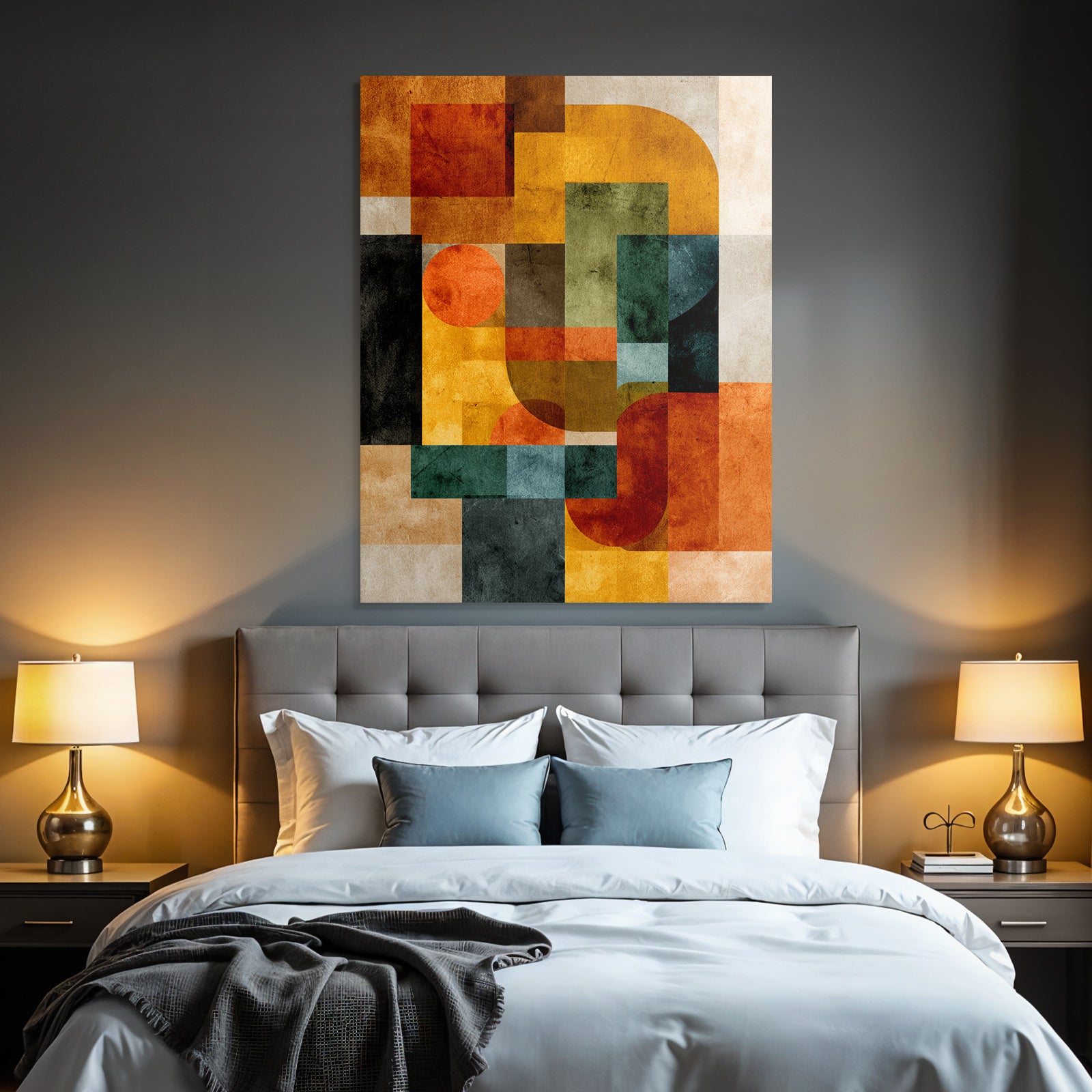 Abstraktes Design Quadrat