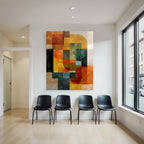 Abstraktes Design Quadrat