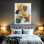 Abstract design Overlapping shapes Colors