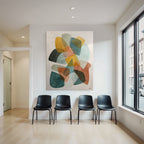 Abstract design Overlapping shapes Colors