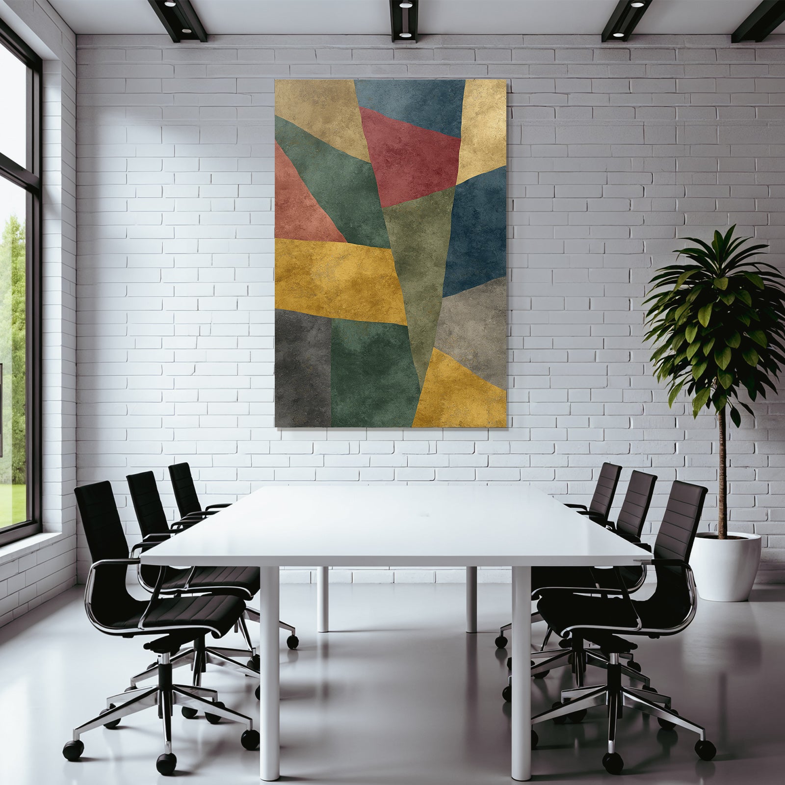 Abstract Design Different Colors Texture