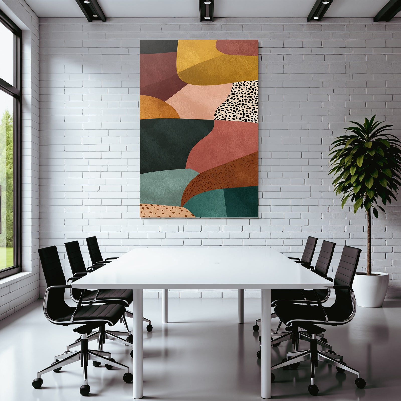Bunte Formen Und Muster Grafikdesign