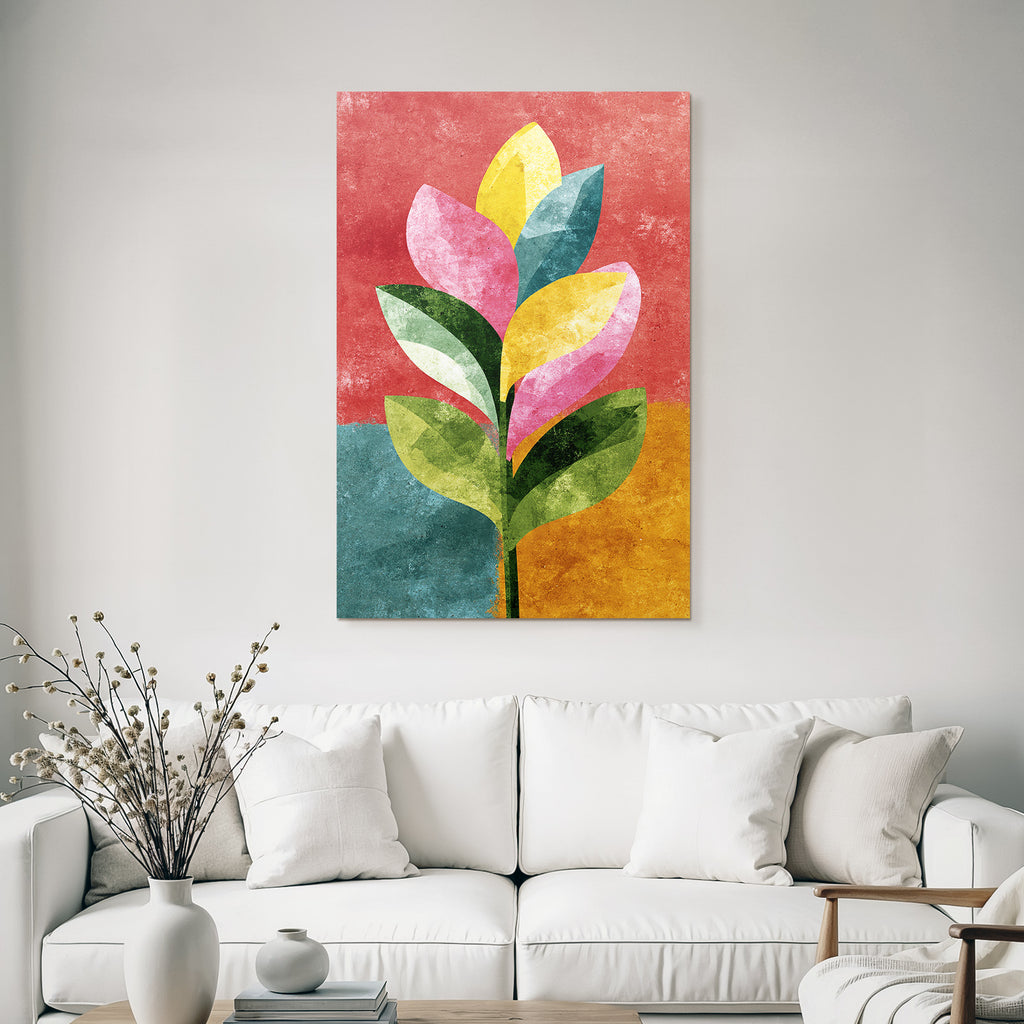 Bunte Pflanzen Illustration