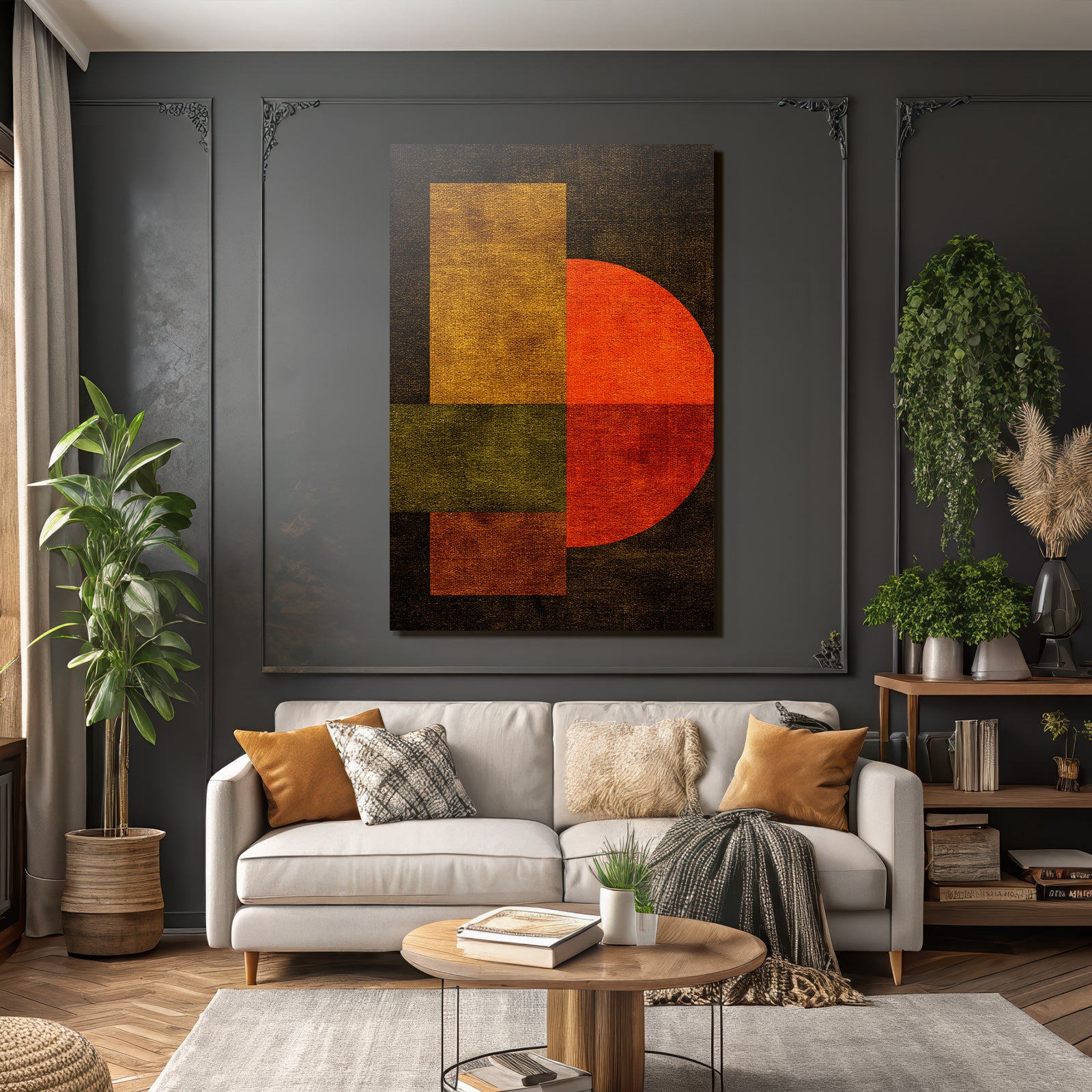 Geometrische Formen Abstrakte Kunst